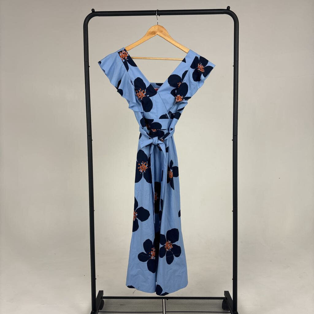 NWT Ruffle Floral Midi Dress (0)