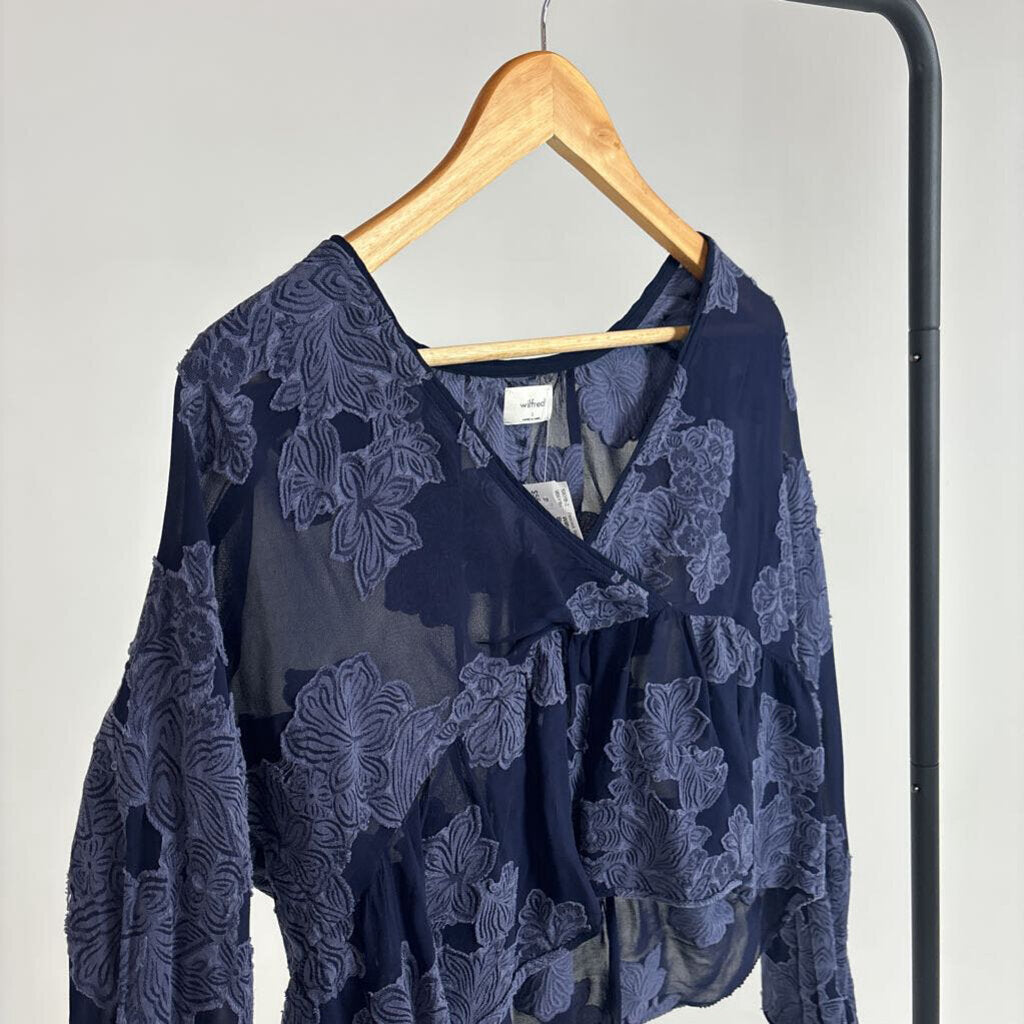 'Augustine' Peplum Blouse (S)