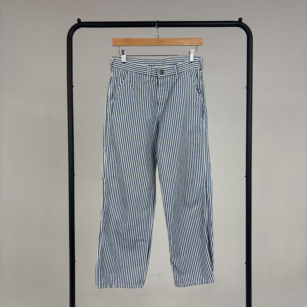 Pinstripe Cargo Jeans (M)