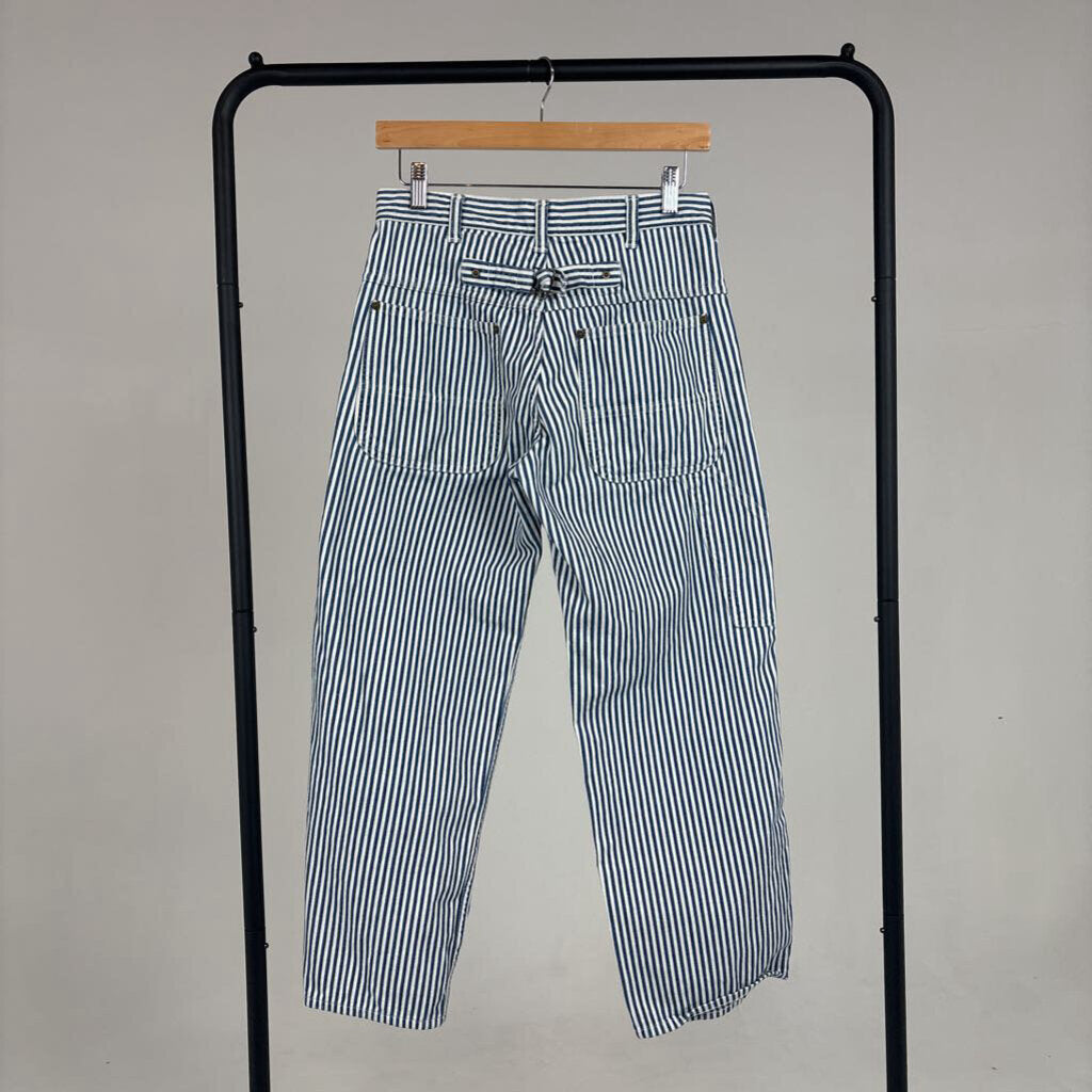 Pinstripe Cargo Jeans (M)