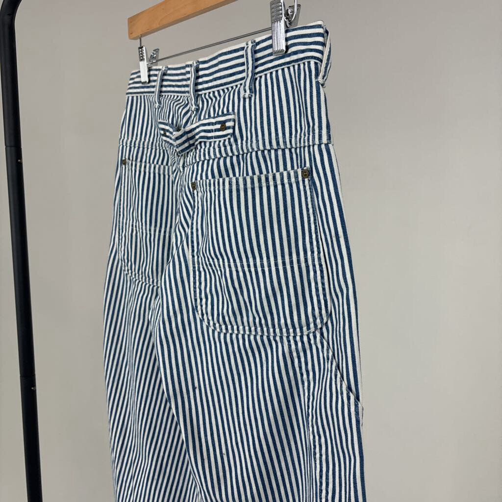 Pinstripe Cargo Jeans (M)