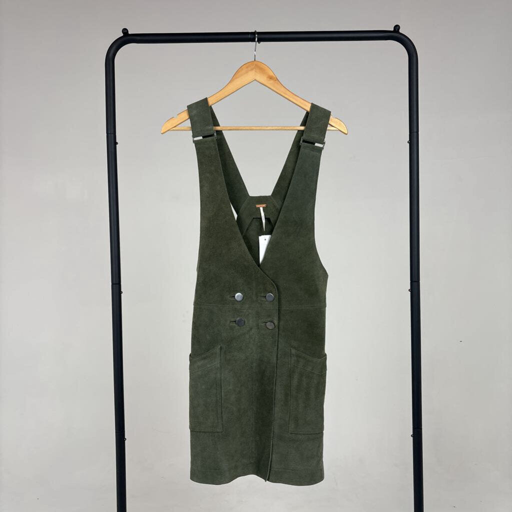 'Canyonlands' Suede Pinafore (M)