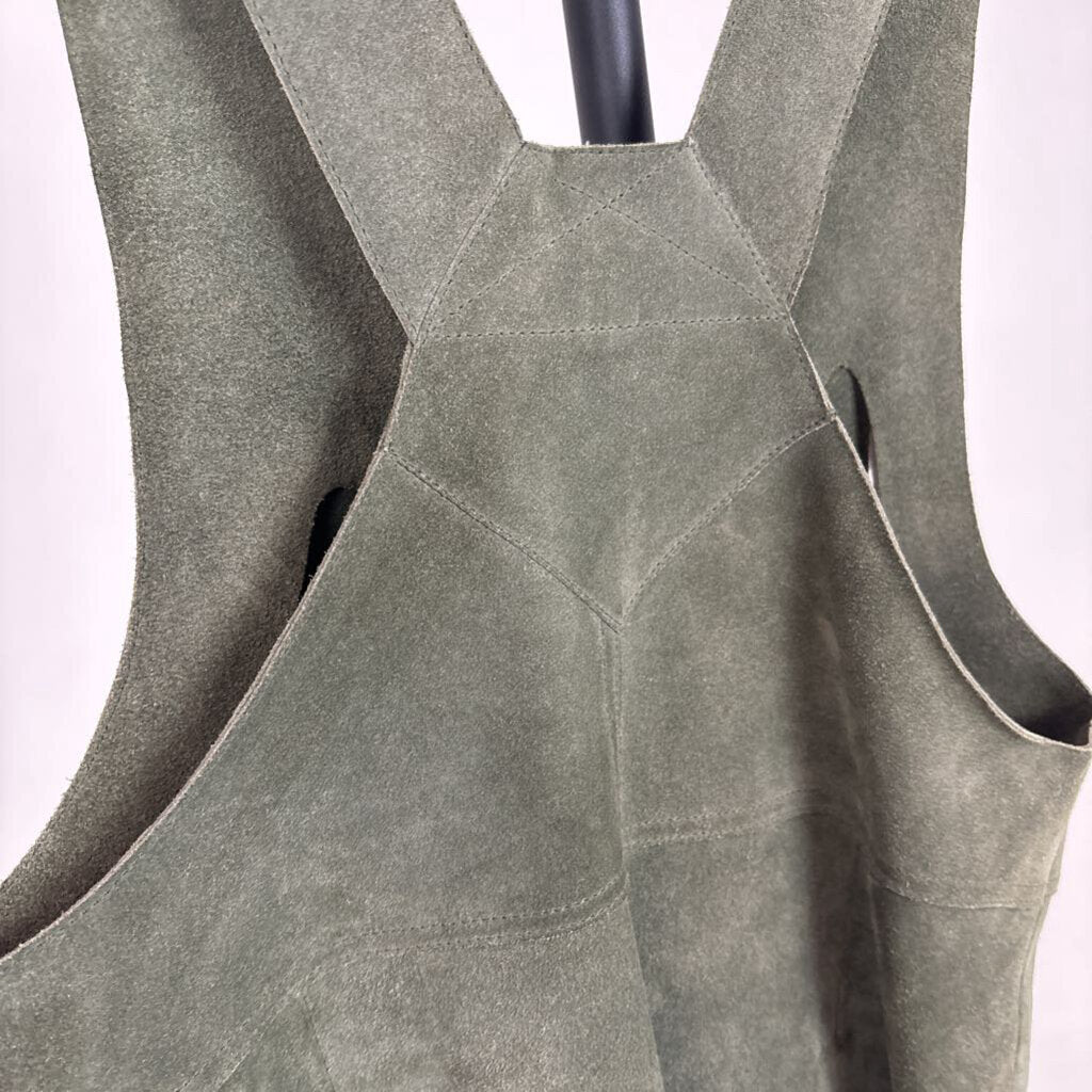 'Canyonlands' Suede Pinafore (M)