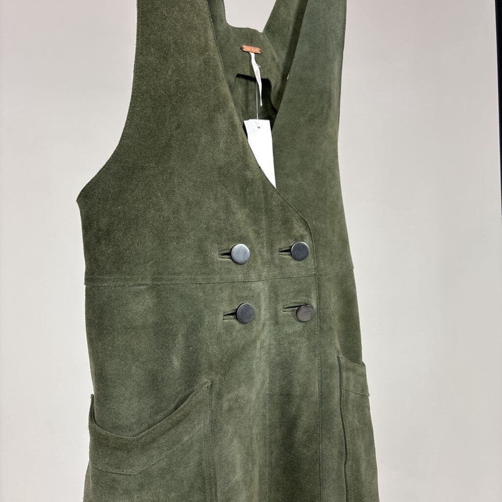 'Canyonlands' Suede Pinafore (M)