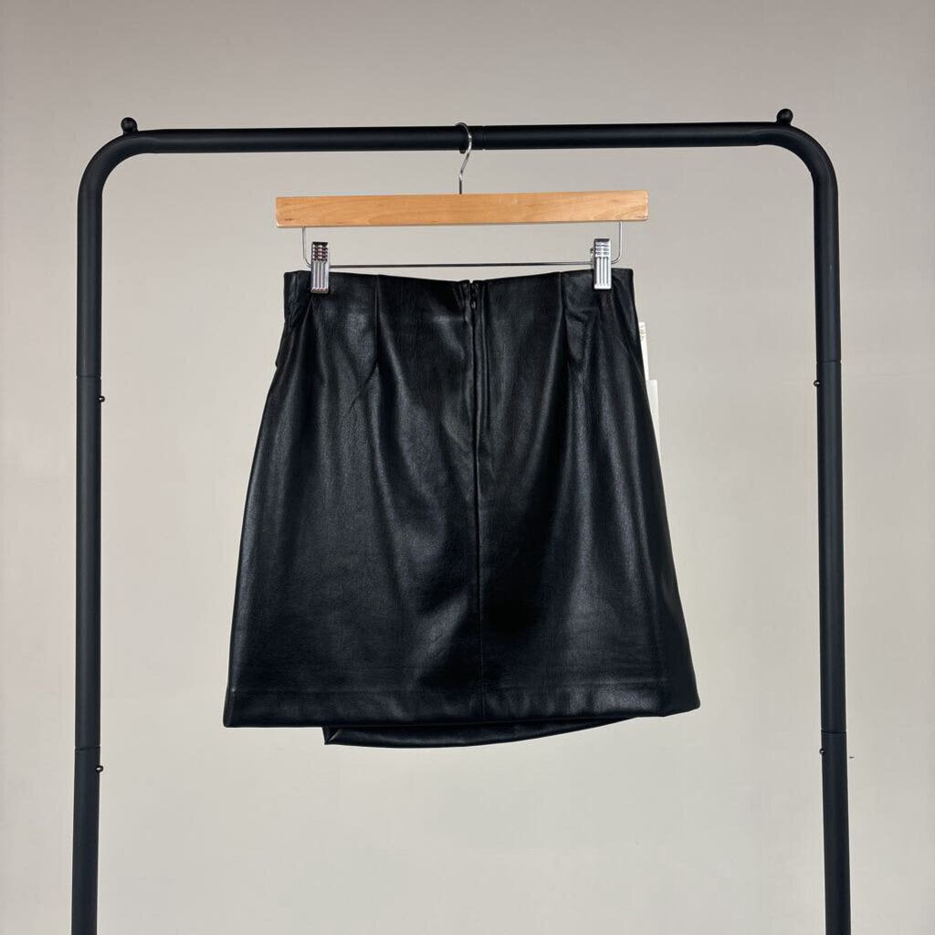 NWT 'Angie' Faux Leather Mini Skirt (4)