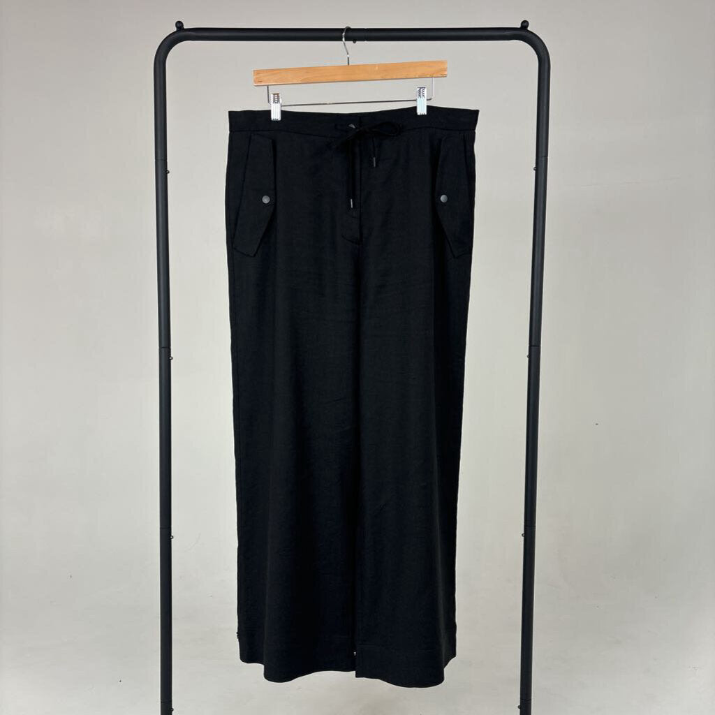 Drawstring Wool Trousers (L)