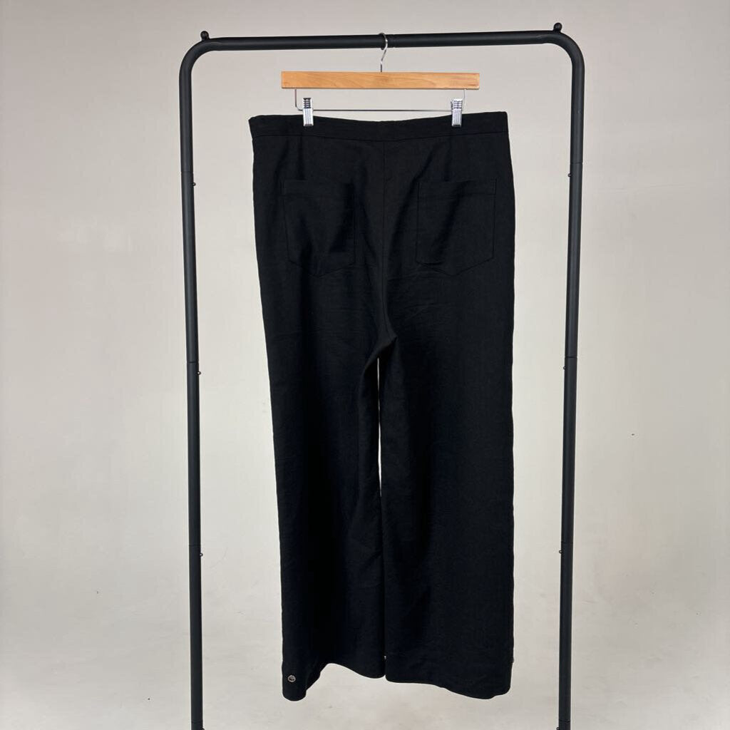 Drawstring Wool Trousers (L)