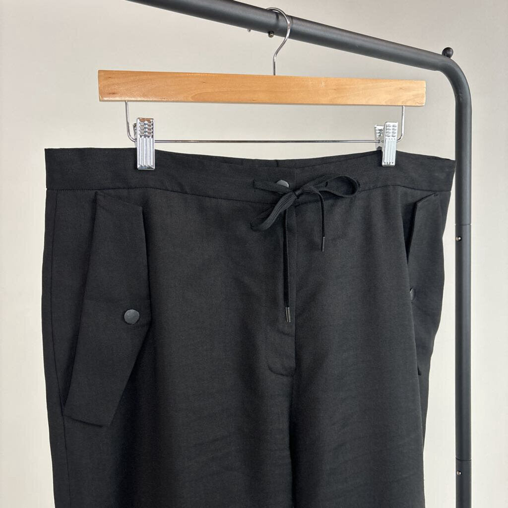 Drawstring Wool Trousers (L)