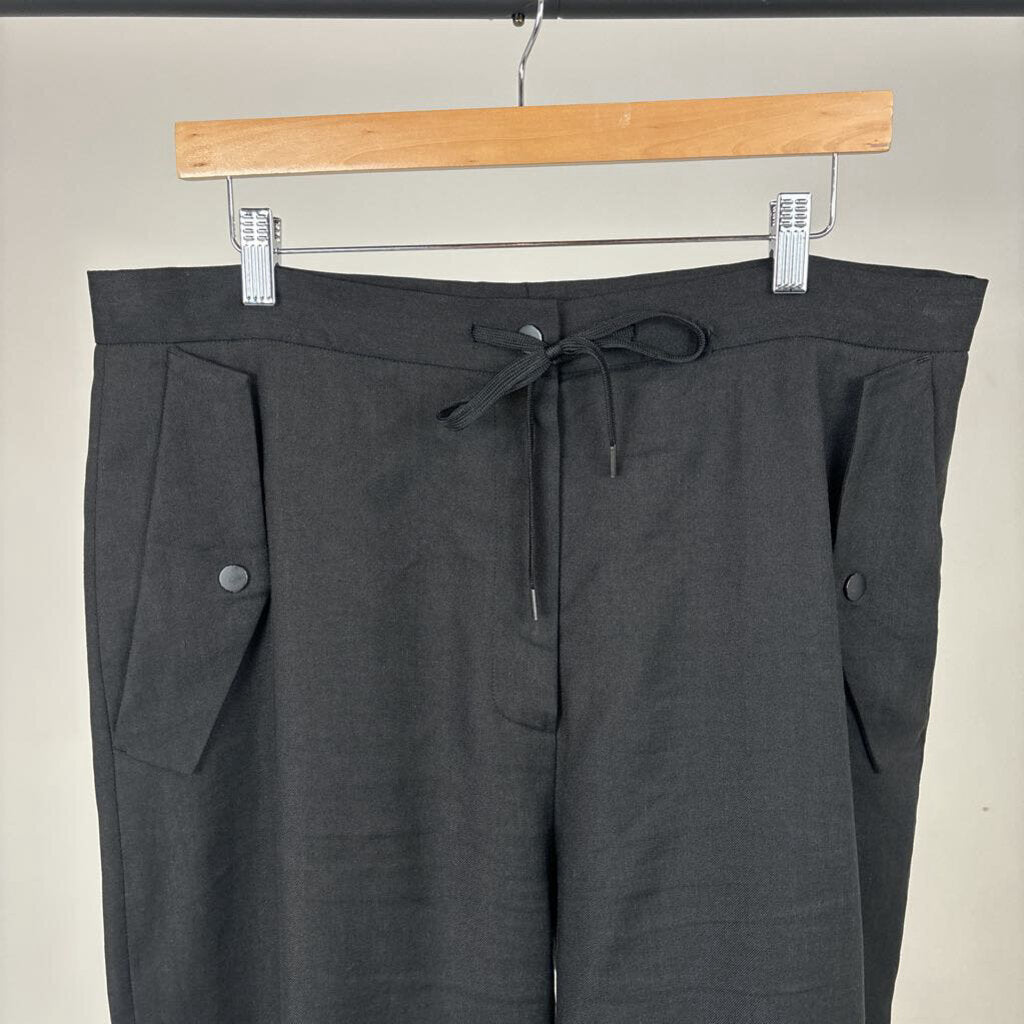 Drawstring Wool Trousers (L)