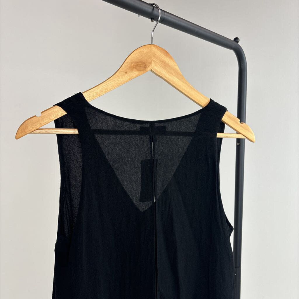 Silk Front Pleat Tank (XS)