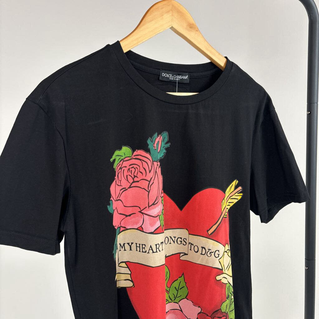 ANG Graphic Heart Pr Tee (M)