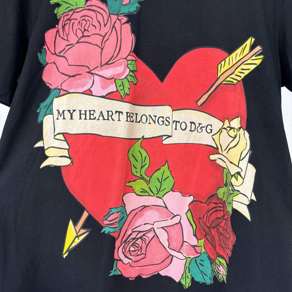 ANG Graphic Heart Pr Tee (M)