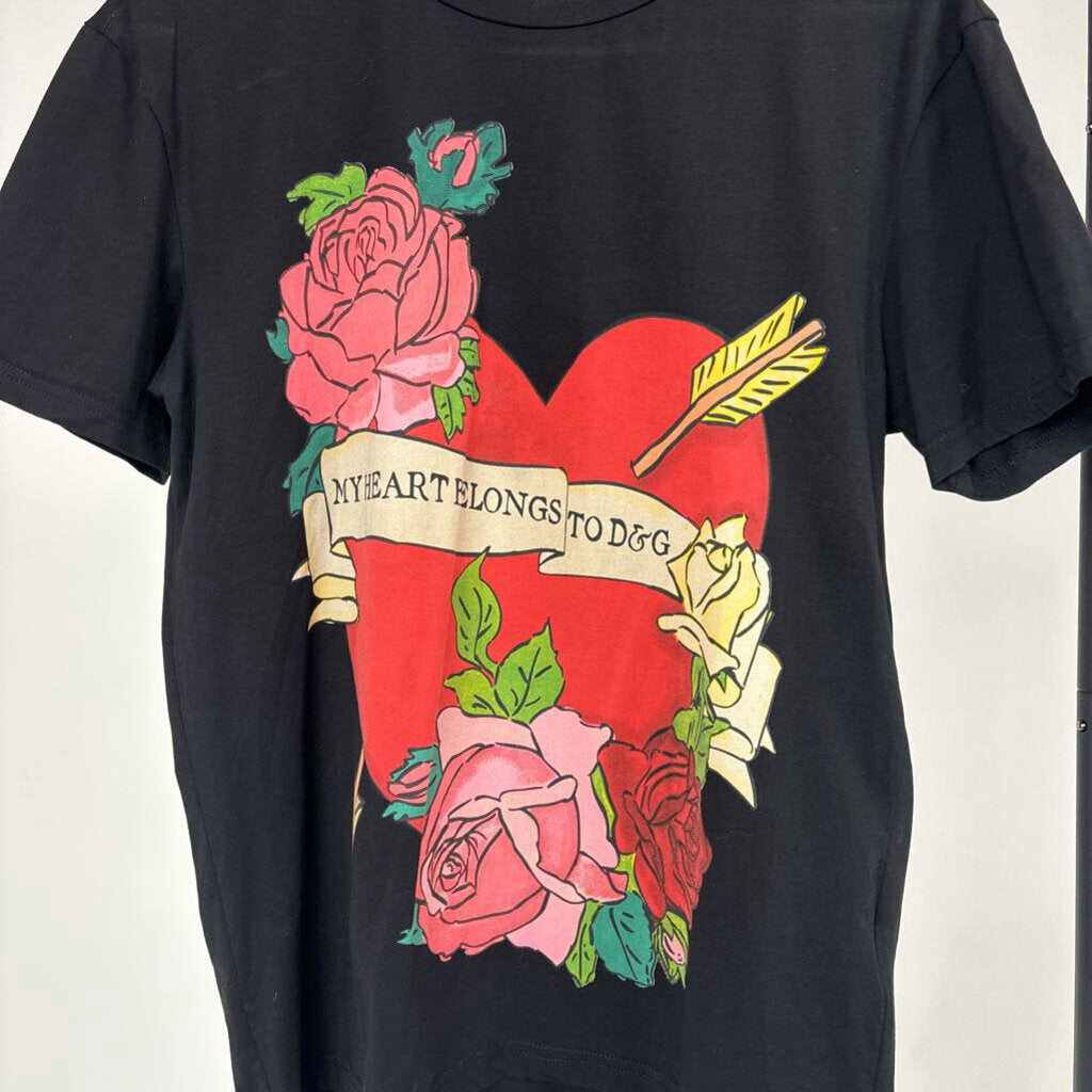 ANG Graphic Heart Pr Tee (M)