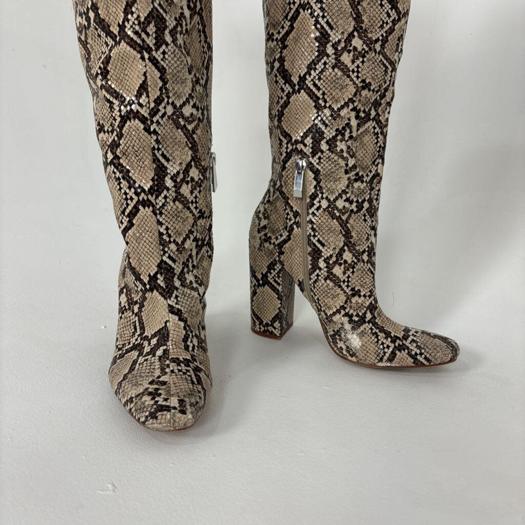 Snakeprint Boots (40)