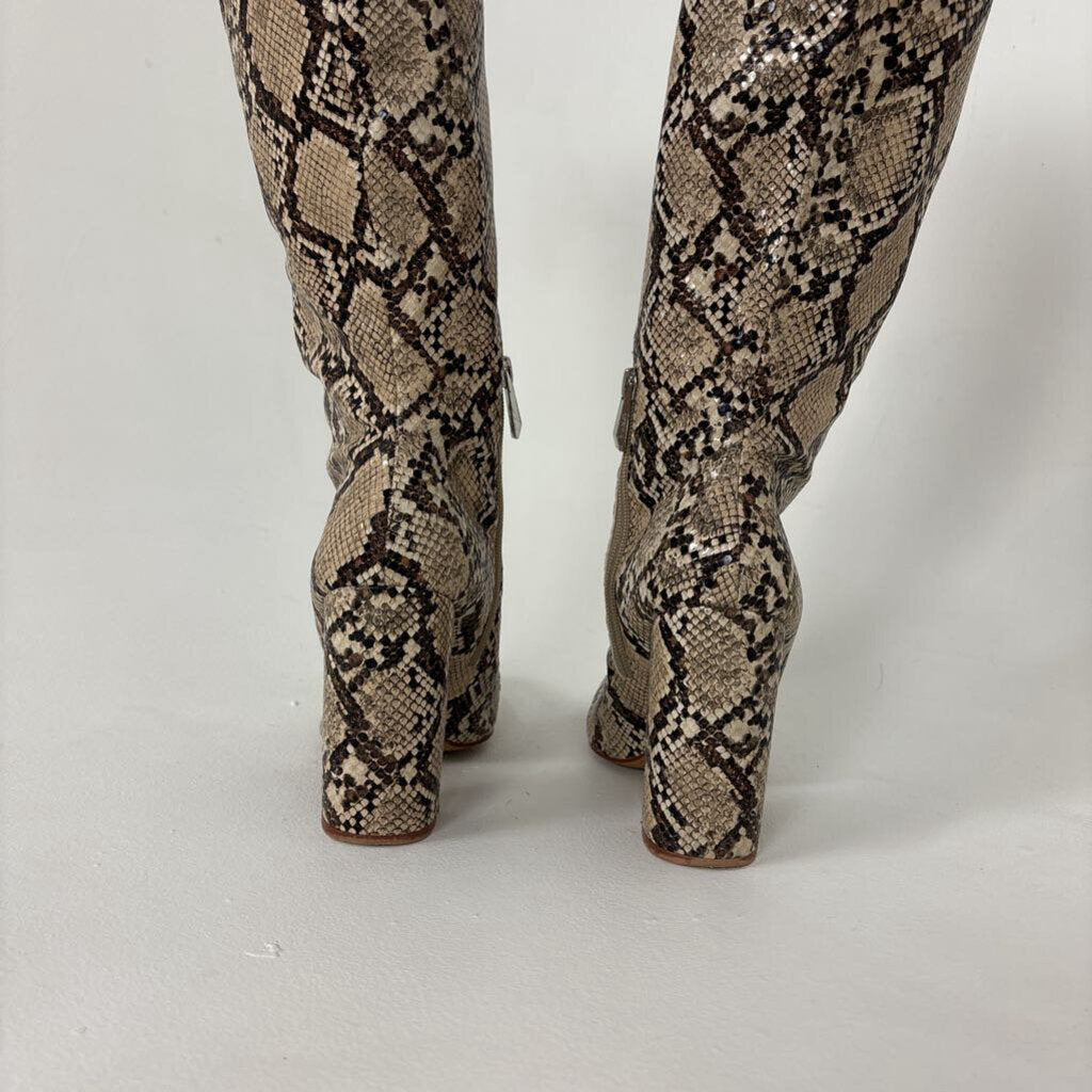 Snakeprint Boots (40)