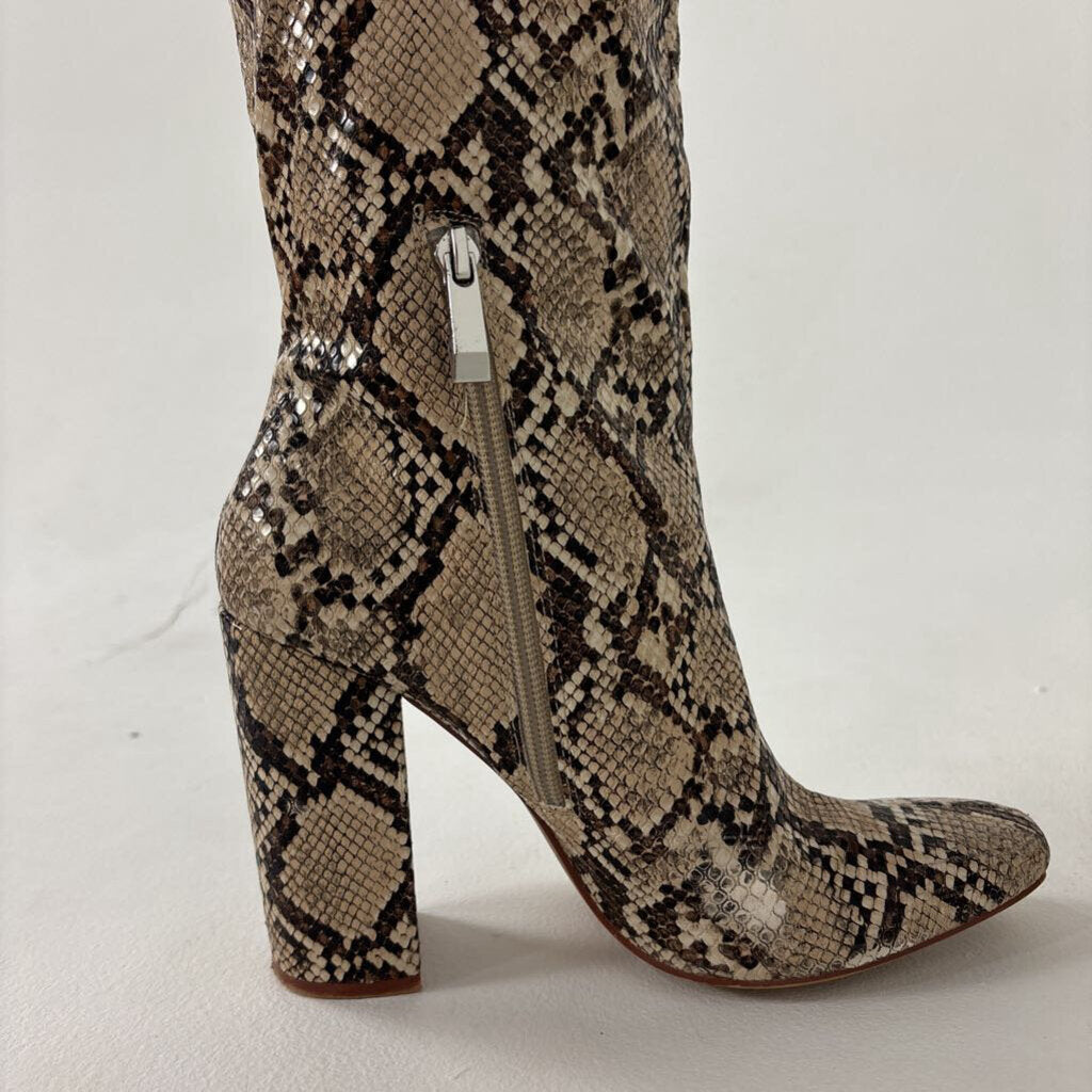 Snakeprint Boots (40)