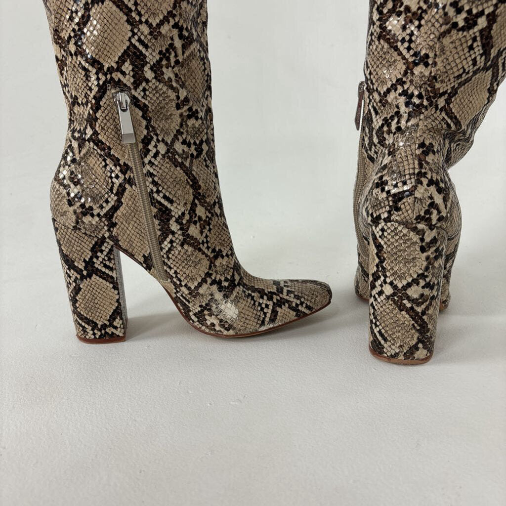 Snakeprint Boots (40)