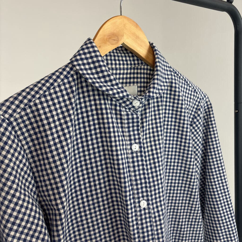 Gingham Button Up (M)