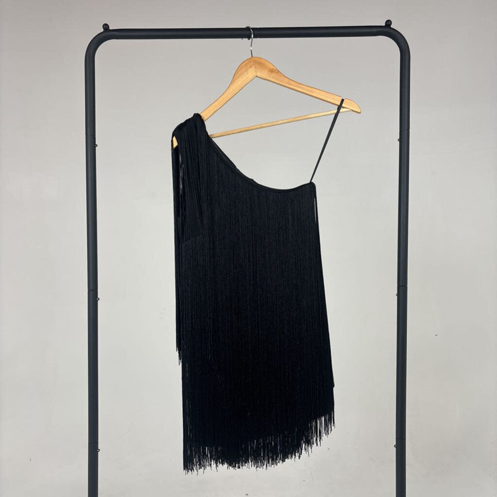 NWT! Fringe Off-Shoulder Dress (XXS)