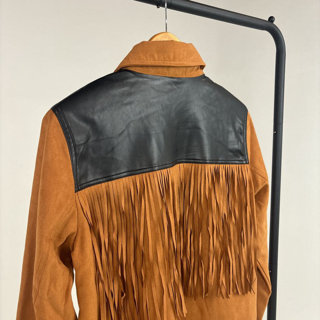 NWT Fringe Jacket (S)