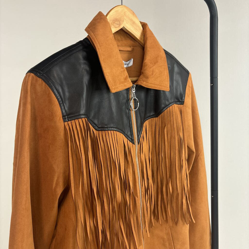 NWT Fringe Jacket (S)