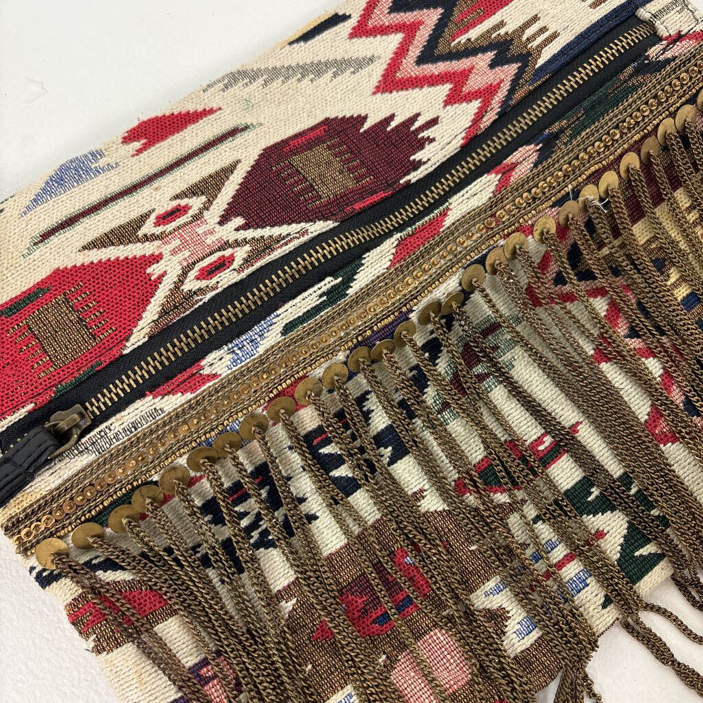 Fabric Fringe Purse (OS)