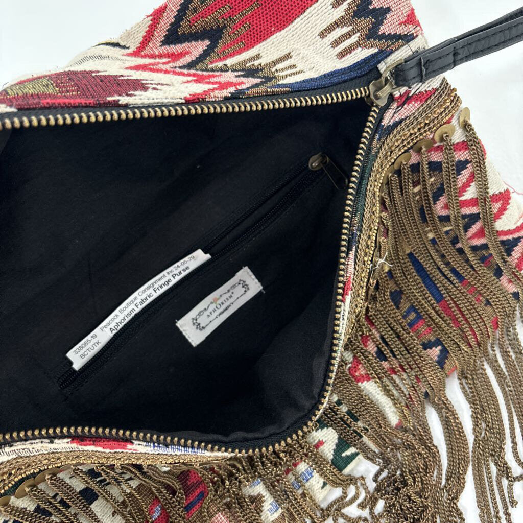 Fabric Fringe Purse (OS)