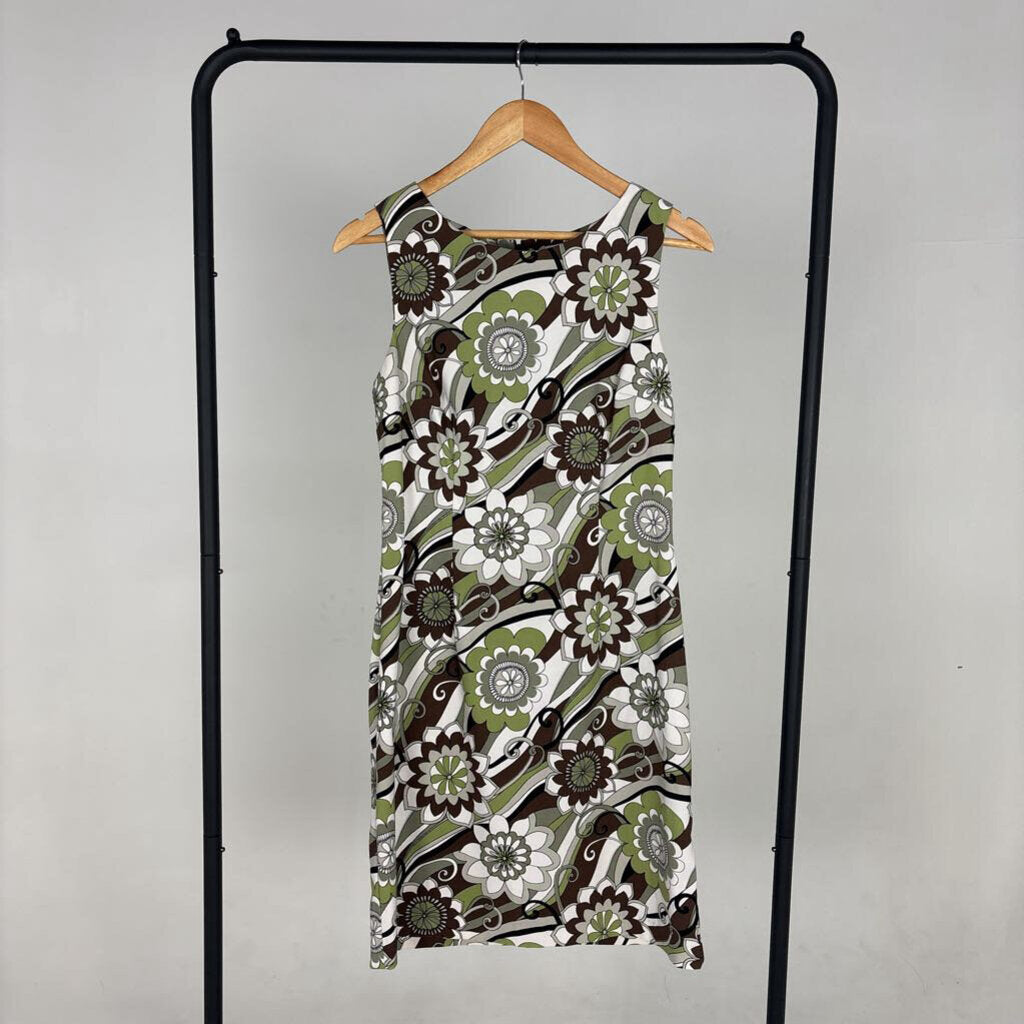 High Neck Floral Dress (10)