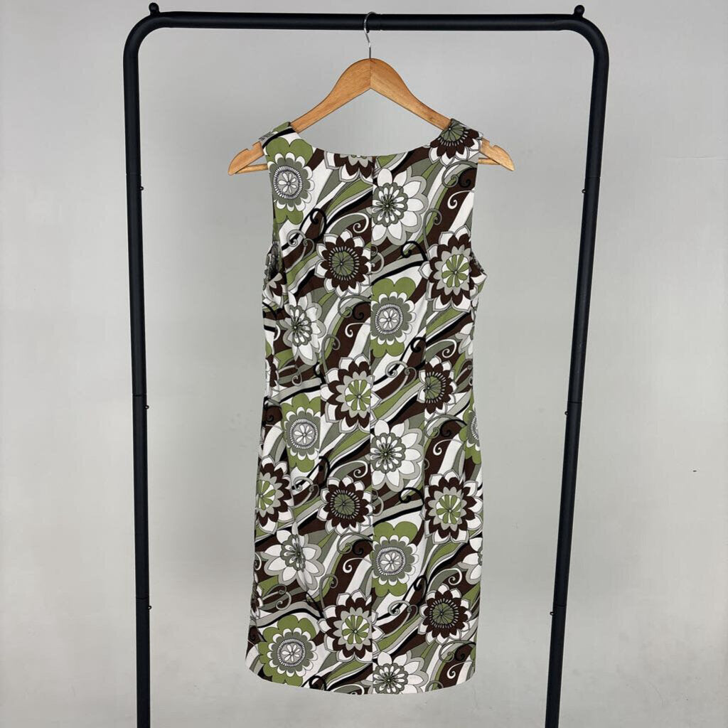 High Neck Floral Dress (10)