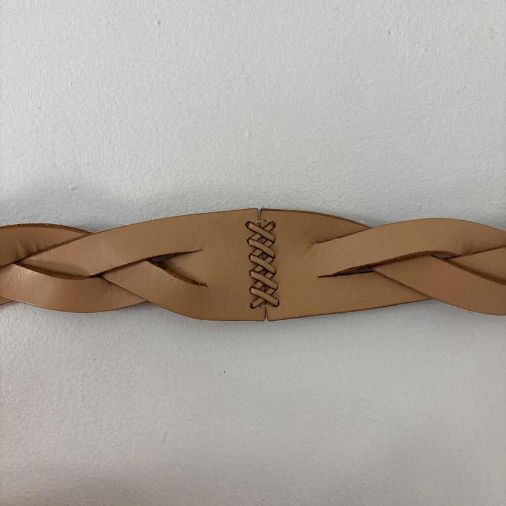 NWT Braided Leather Belt (L)