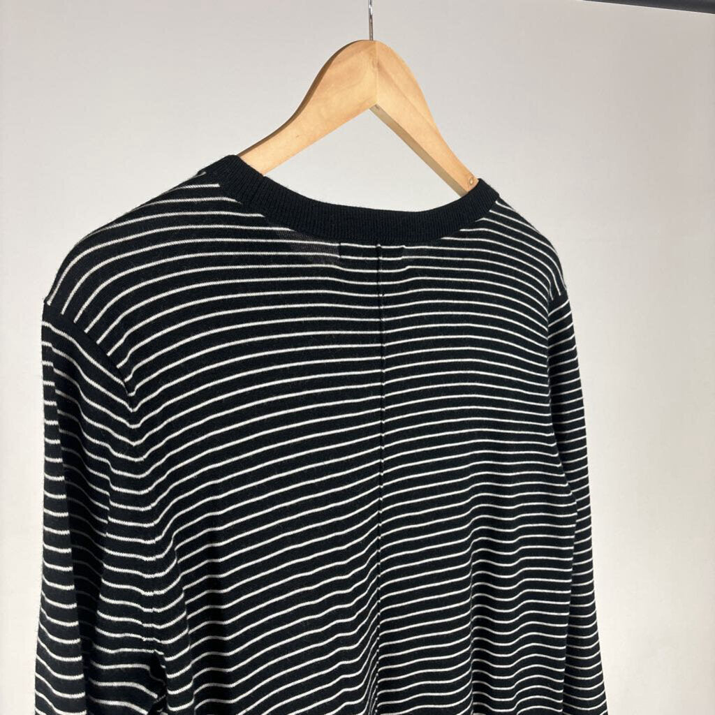 LS Striped Sweater (L)