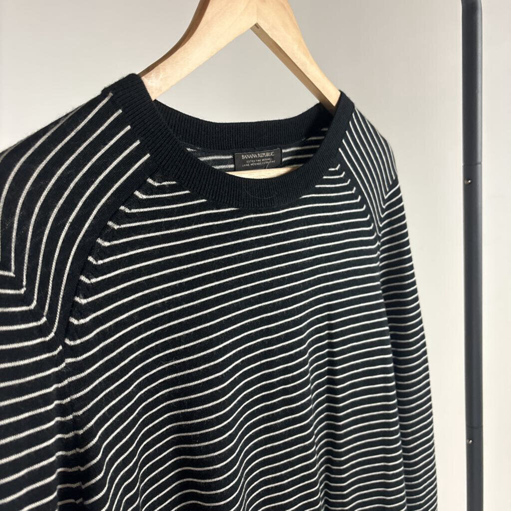 LS Striped Sweater (L)