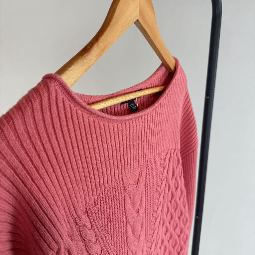 Ribbed LS Sweater (L)