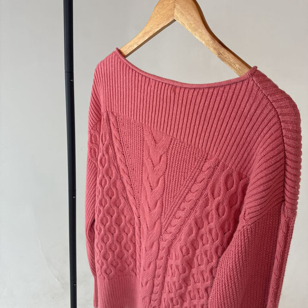 Ribbed LS Sweater (L)