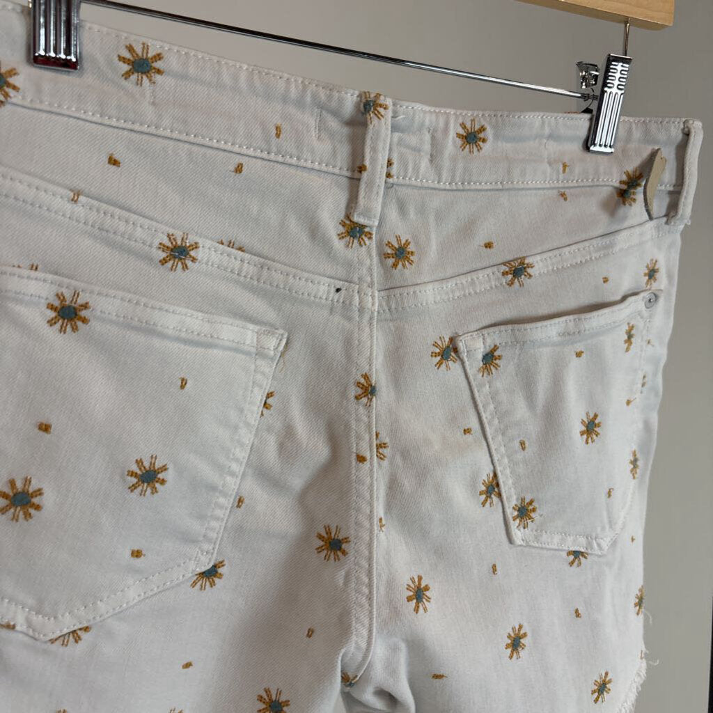 Floral Denim Shorts (27)