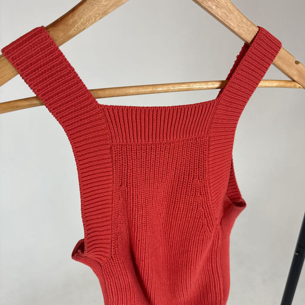 Knit Square Neck Tank (XS)