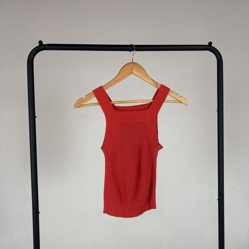 Knit Square Neck Tank (XS)