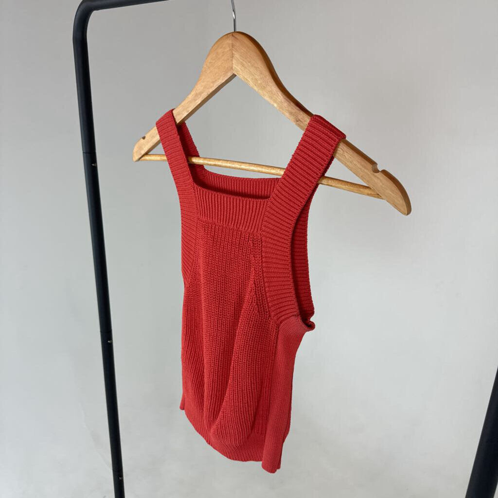 Knit Square Neck Tank (XS)