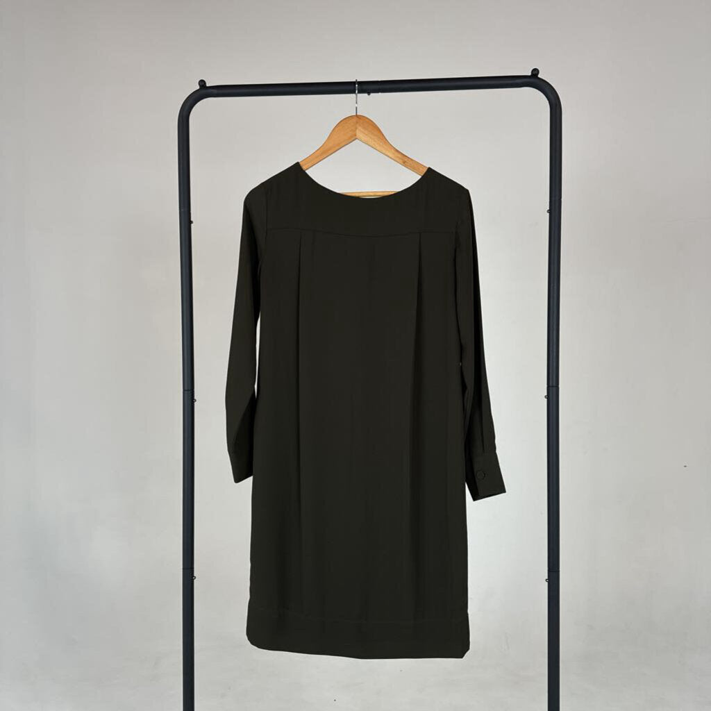 Sheer Long Sleeve Midi Dress (XXS)