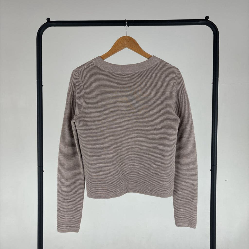 Ribbed Knit Sweater (S)