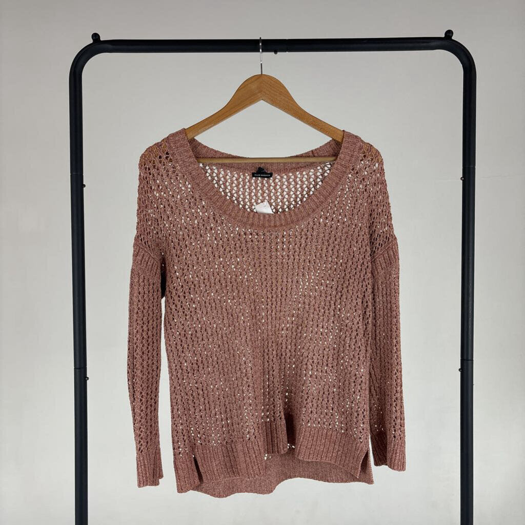 Crochet Knit Sweater (M)