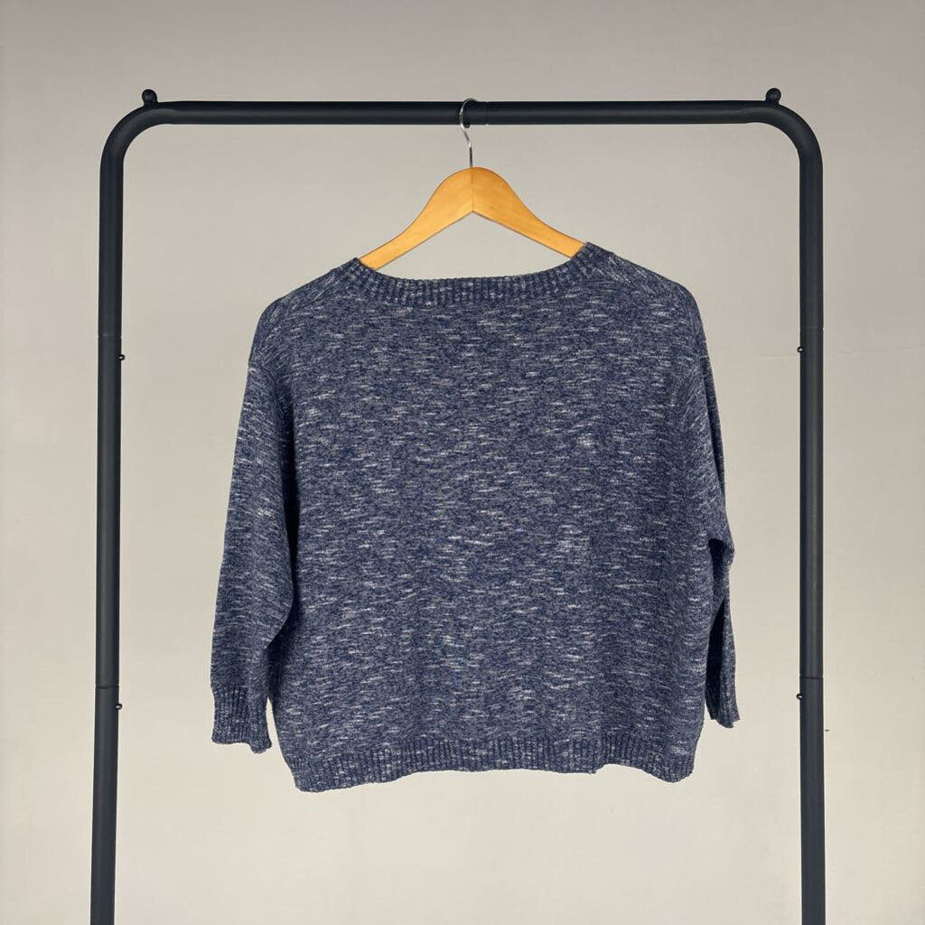 Knit 3/4 Sleeve Sweater (S)