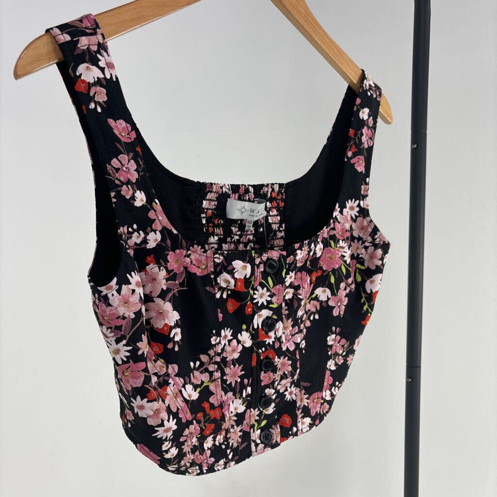 Button-up Floral Corset (XS)