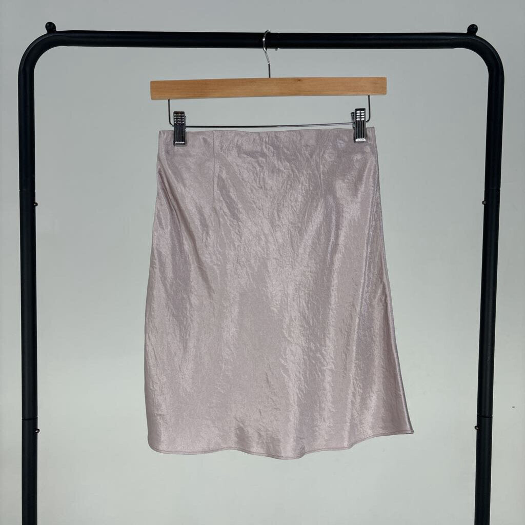 Satin Mini Skirt (4)