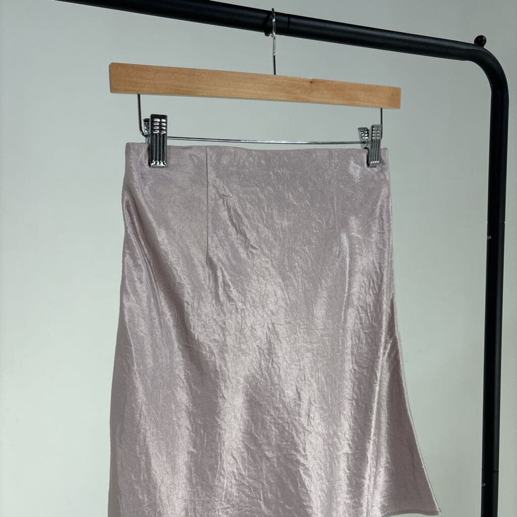 Satin Mini Skirt (4)