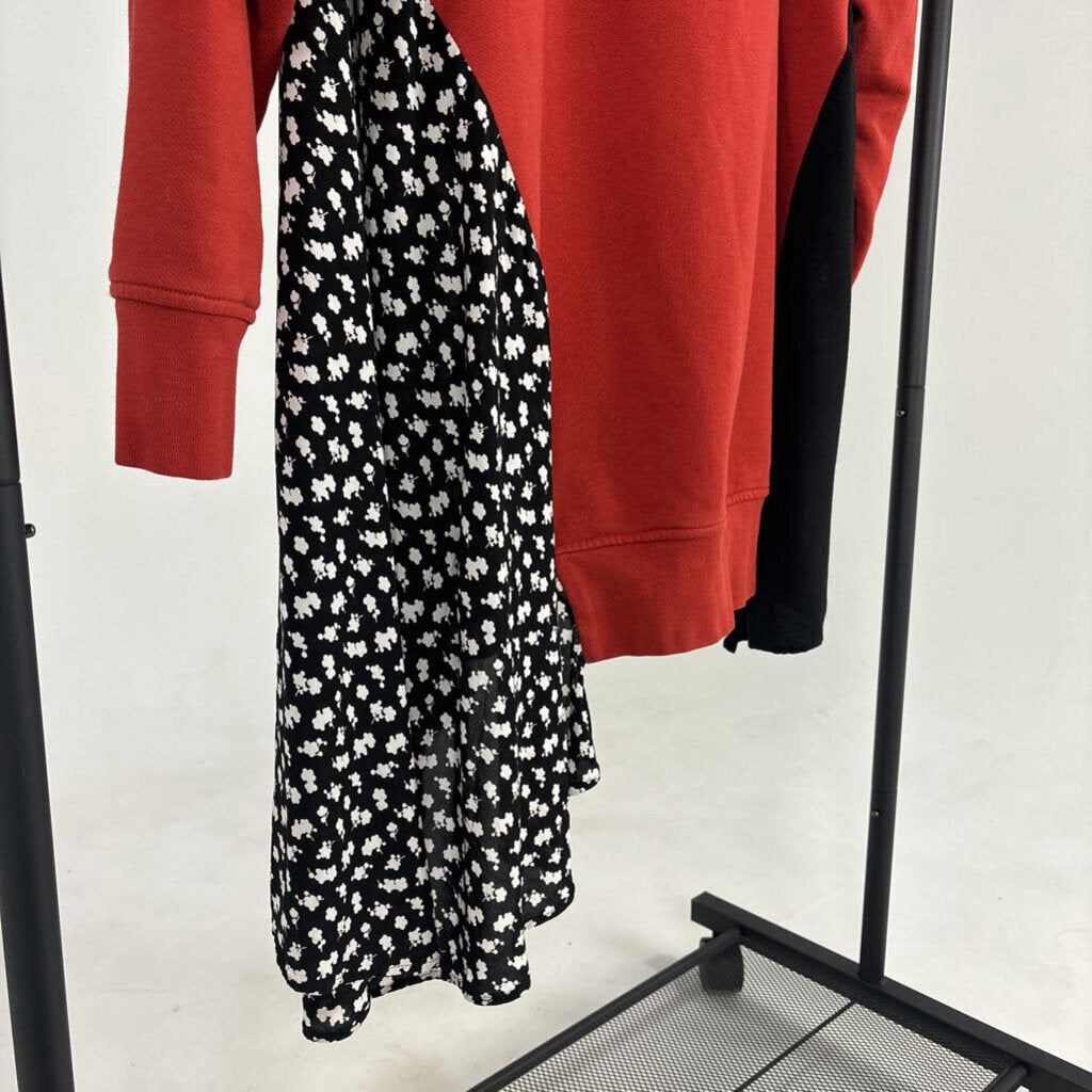 Graphic Hoodie Dress (L)