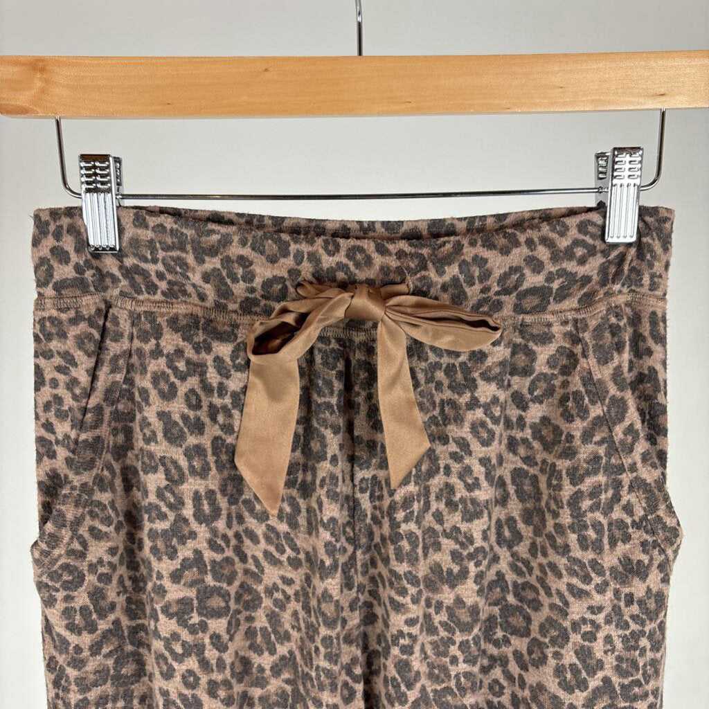 Leopard Print Jogger (S)