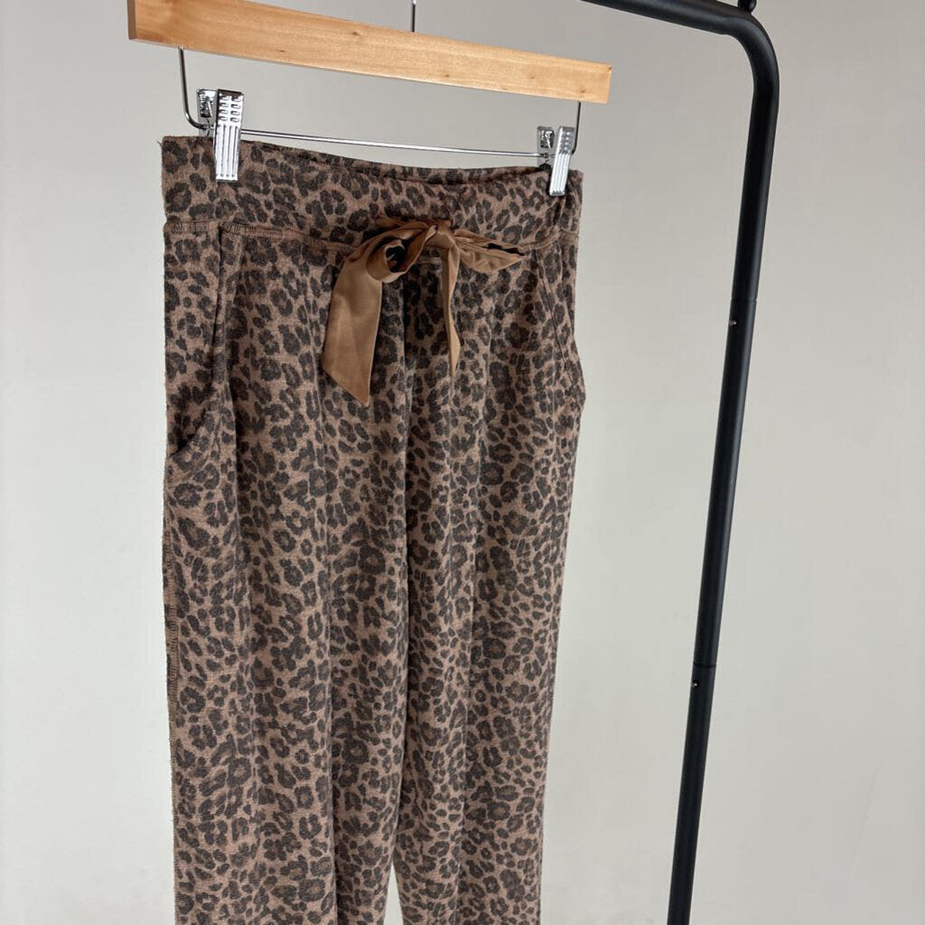 Leopard Print Jogger (S)