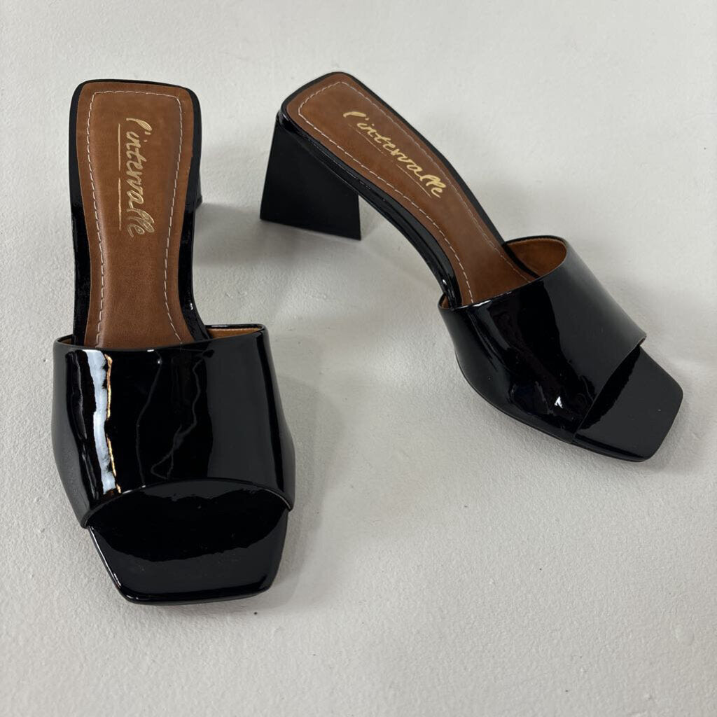 Patent Leather Triangle Block Heel (9)