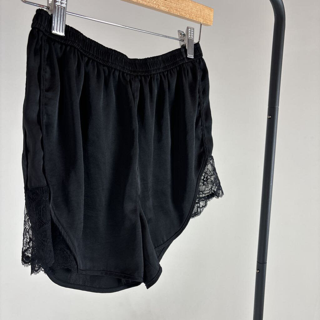 Satin Lace Shorts (XXS)